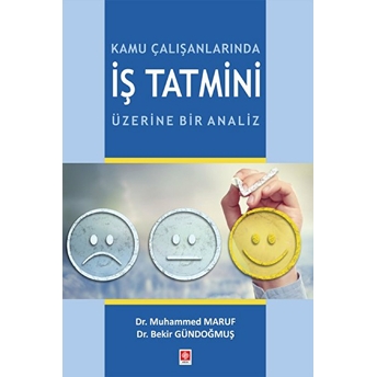 Kamu Çalışanlarında Iş Tatmini Üzerine Bir Analiz Muhammed Maruf, Bekir Gündoğmuş