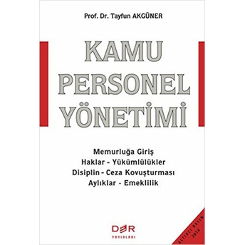 Kamu Personel Yönetimi - Tayfun Akgüner