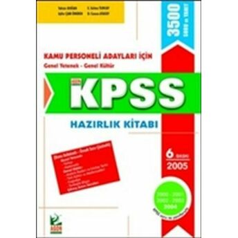 Kamu Personeli Adayları Için Konu Anlatımlı Örnek Soru Çözümlü Kpss Hazırlık Kitabı Tahsin Doğan