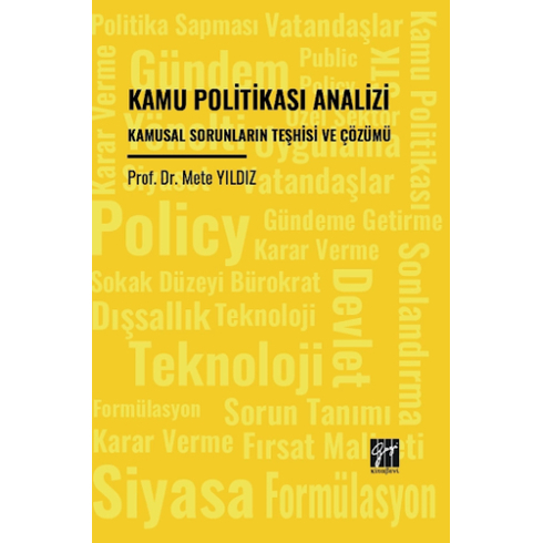 Kamu Politikası Analizi Mete Yıldız