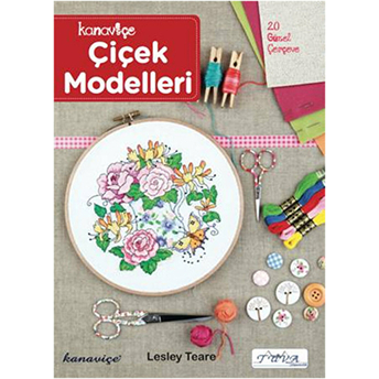 Kanaviçe Çiçek Modelleri Lesley Teare