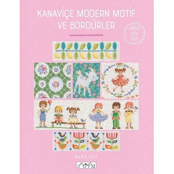 Kanaviçe Modern Motif Ve Bordürler Maria Diaz