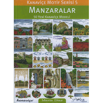 Kanaviçe Motif Serisi 5 - Manzaralar Maria Diaz