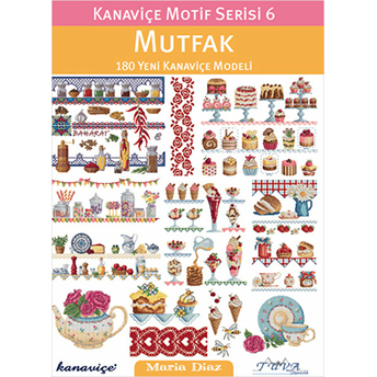 Kanaviçe Motif Serisi 6 - Mutfak Maria Diaz