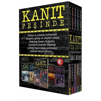 Kanıt Peşinde Set - 5 Kitap Kutulu Cihangir Defterdar