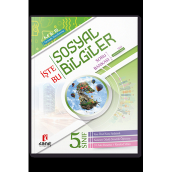 Kanıt Yayınları 5.Sınıf Sosyal Bilgiler Işte Bu Soru Bankası Komisyon