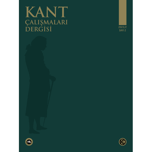 Kant Çalışmaları Dergisi - Sayı 2 Kolektif