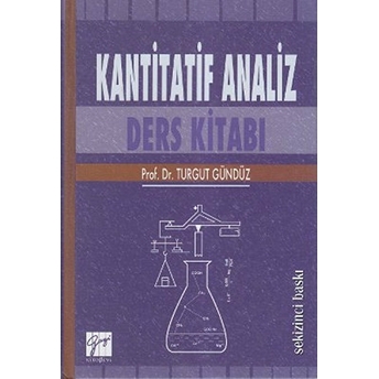 Kantitatif Analiz Ders Kitabı-Turgut Gündüz