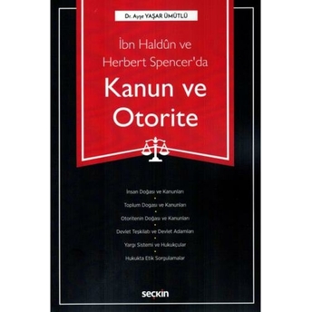 Kanun Ve Otorite Ayşe Yaşar Ümütlü