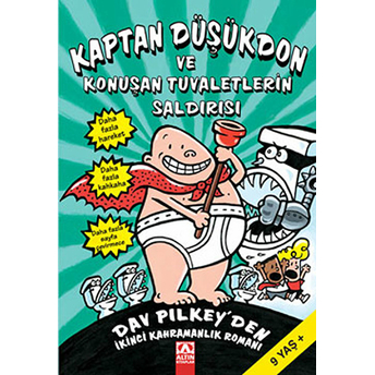 Kaptan Düşükdon Ve Konuşan Tuvaletlerin Saldırısı 2 Dav Pilkey