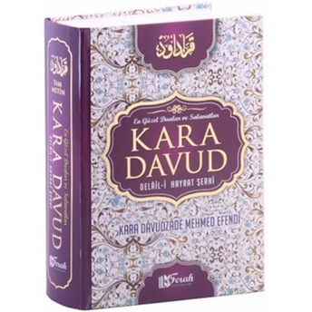 Kara Davud Delail-I Hayrat Şerhi Kara Davudzade Mehmet Efendi