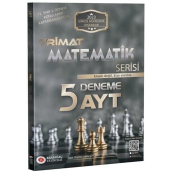 Karaağaç Yayınları 2023 Ayt Matematik Trimat Serisi 5 Deneme Özgür Taşönü