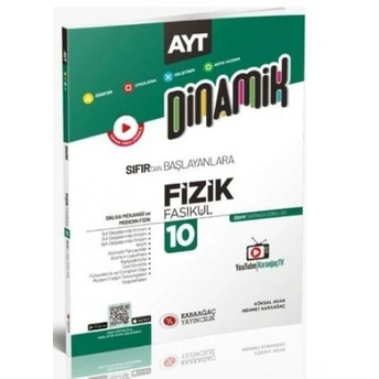 Karaağaç Yayınları Ayt Dinamik Fizik Fasikülleri 10 Mehmet Karaağaç