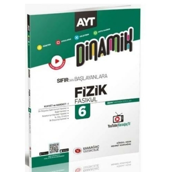 Karaağaç Yayınları Ayt Dinamik Fizik Fasikülleri 6 Mehmet Karaağaç