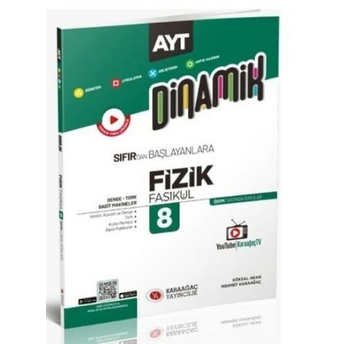 Karaağaç Yayınları Ayt Dinamik Fizik Fasikülleri 8 Mehmet Karaağaç