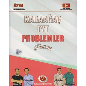 Karaağaç Yayınları Karaağaç Tyt Problem Fasikül