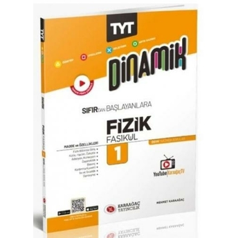 Karaağaç Yayınları Tyt Dinamik Fizik Fasikülleri 1 Mehmet Karaağaç