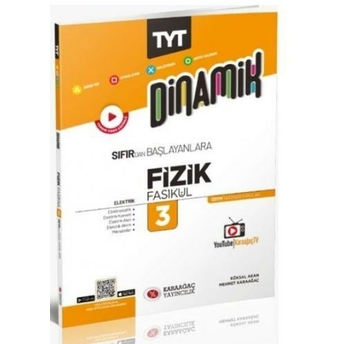 Karaağaç Yayınları Tyt Dinamik Fizik Fasikülleri 3 Mehmet Karaağaç