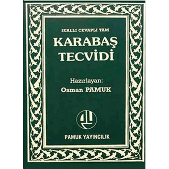 Karabaş Tecvidi (Tecvid-001/P9) Abdullah Ibni Eyyub