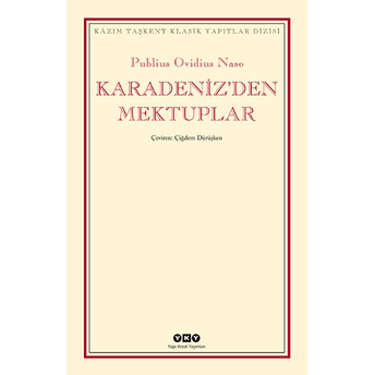 Karadeniz’den Mektuplar Ciltli Publius Ovidius Naso