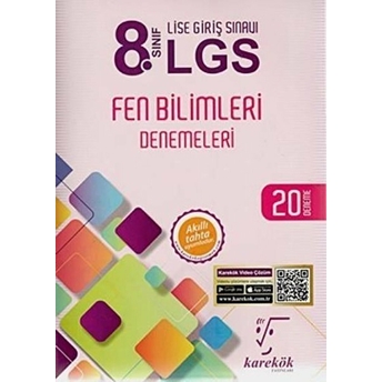 Karakök 2021 Lgs 8. Sınıf Fen Bilimleri 20 Deneme