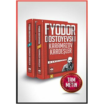 Karamazov Kardeşler (2 Cilt Takım) Fyodor Mihayloviç Dostoyevski