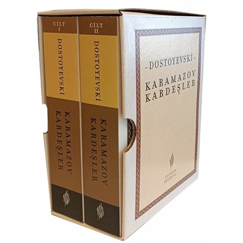 Karamazov Kardeşler Takım (2 Kitap) Fyodor Dostoyevski