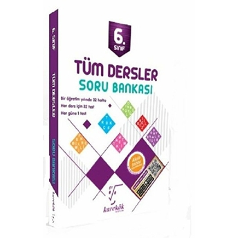 Karekök 6. Sınıf Tüm Dersler Soru Bankası (Yeni) Kolektif