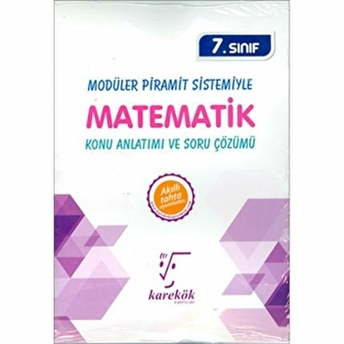 Karekök 7. Sınıf Matematik Mps Konu Anlatımı Ve Soru Çözümü (Yeni) Kolektif