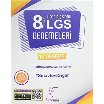 Karekök 8.Sınıf Lgs 10 Deneme 1.Dönem