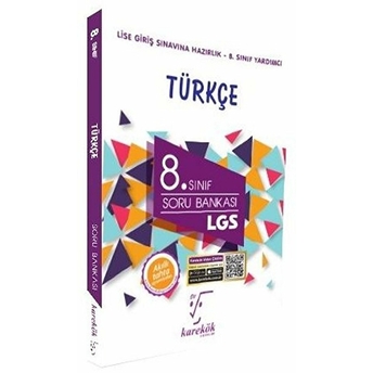 Karekök 8. Sınıf Lgs Türkçe Soru Bankası (Yeni) Ebru Çaloğlu-Murat Koşar-Kemal Kıroğlu