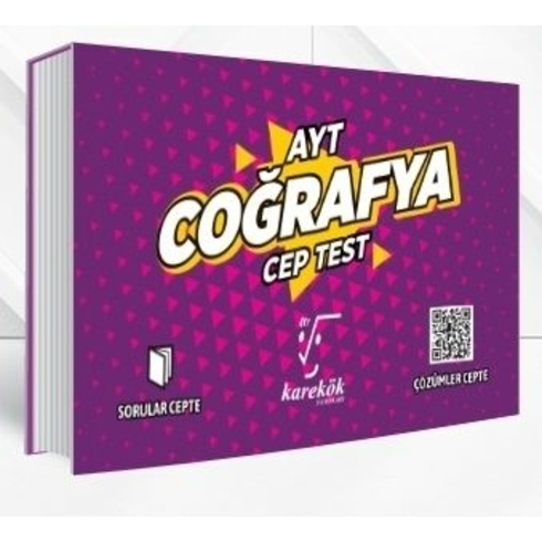 Karekök Ayt Coğrafya Cep Test