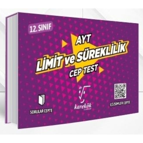 Karekök Ayt Limit Ve Süreklilik Cep Test