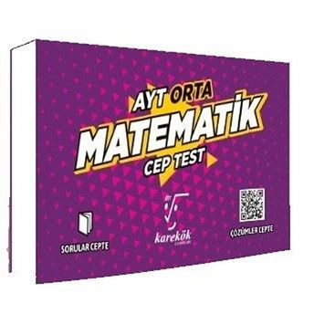 Karekök Ayt Orta Matematik Cep Test