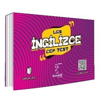 Karekök Lgs Ingilizce Cep Test