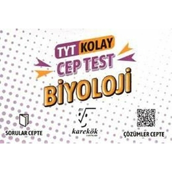 Karekök Tyt Kolay Biyoloji Cep Test