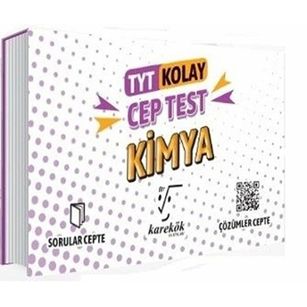 Karekök Tyt Kolay Kimya Cep Test