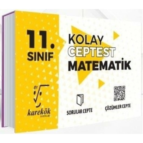 Karekök Yayıncılık 10. Sınıf Matematik Kolay Cep Test