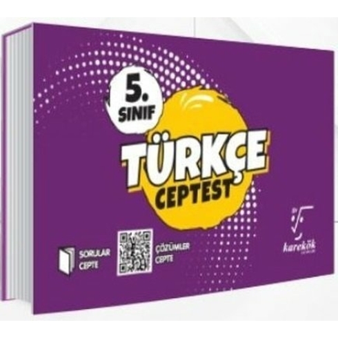 Karekök Yayıncılık 5. Sınıf Türkçe Cep Test