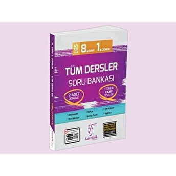 Karekök Yayıncılık 8. Sınıf Lgs 1. Dönem Tüm Dersler Soru Bankası