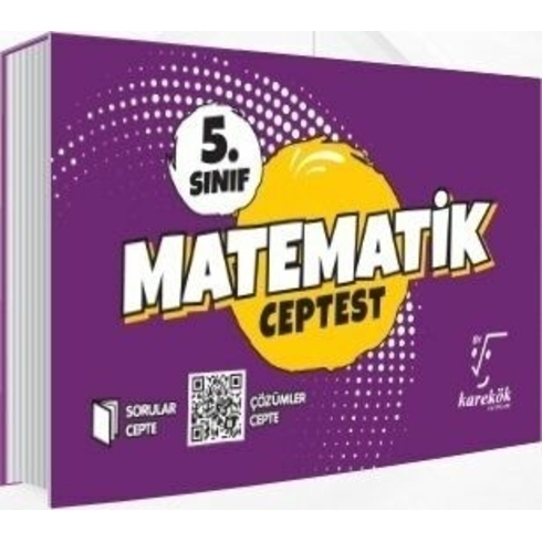 Karekök Yayıncılık Muhtelif Karekök 5.Sınıf Matematik Cep Test