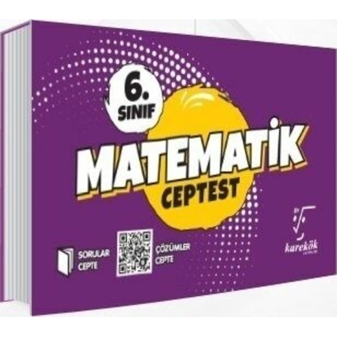 Karekök Yayıncılık Muhtelif Karekök 6.Sınıf Matematik Cep Test