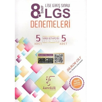 Karekök Yayınları 8.Sınıf Lgs 5 Li Denemeleri