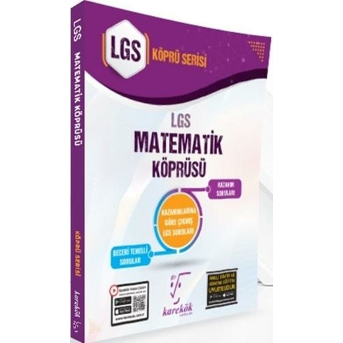 Karekök Yayınları 8. Sınıf Lgs Matematik Köprü Serisi Soru Bankası Komisyon