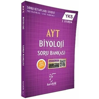 Karekök Yayınları Ayt Biyoloji Soru Bankası (2.Oturum)