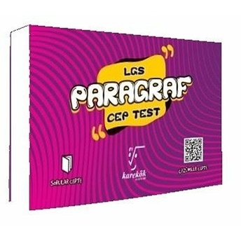 Karekök Yayınları Lgs Cep Test Paragraf