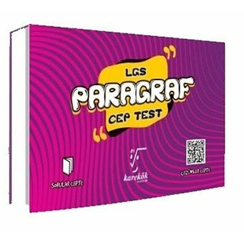 Karekök Yayınları Lgs Türkçe Cep Test