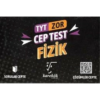 Karekök Yayınları Tyt Cep Test Fizik Zor