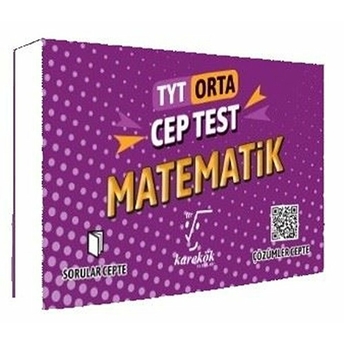 Karekök Yayınları Tyt Cep Test Matematik (Orta)