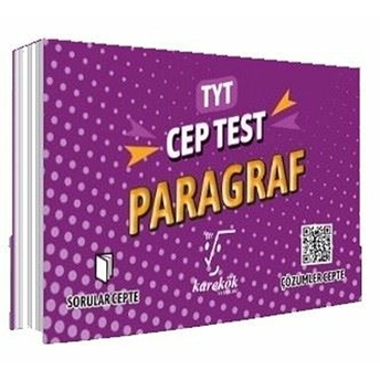 Karekök Yayınları Tyt Cep Test Paragraf